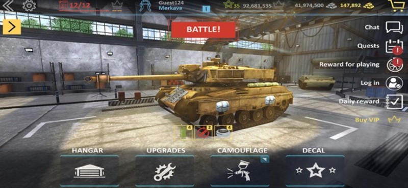 Metal Force 2: War Tank Games screenshot