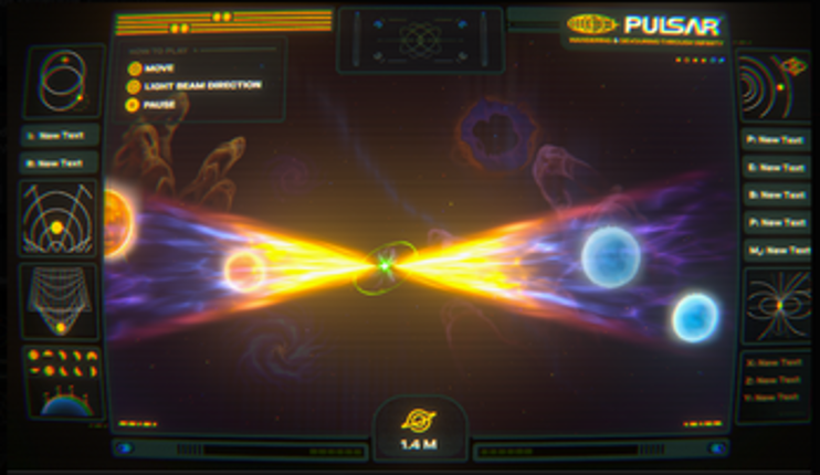 Pulsar: wandering & devouring through infinity Image