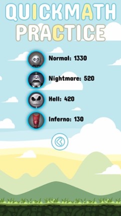 Quick Math Practice - Fast Arithmetic Game For Kids And Adults Image