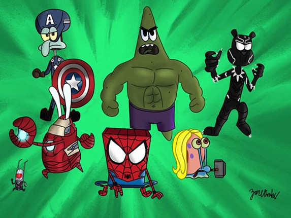 spongebob Superhero Image