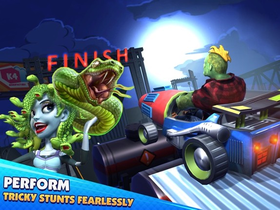 Street Monster Kart Race Rush screenshot