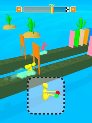 Tumble Run 3D Image