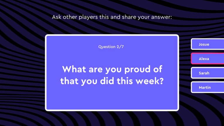 Wild Honesty: A party game for deeper conversations screenshot