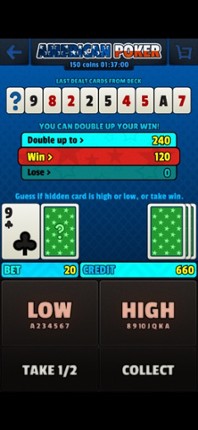 American Poker 90's Casino screenshot