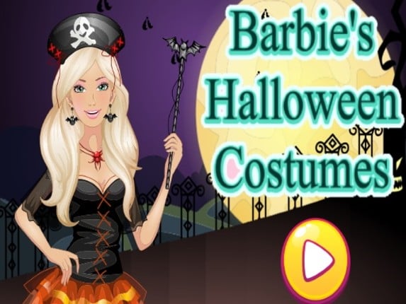 Barbie Halloween Costumes Game Cover