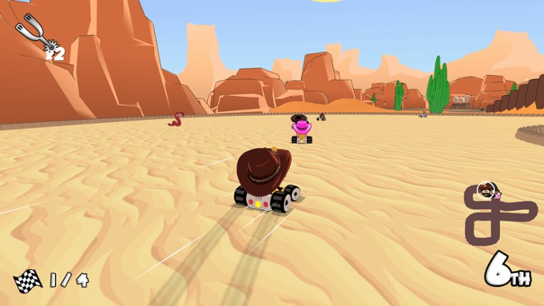 Cowboy Kart screenshot