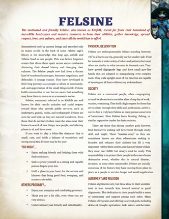 Eldritch Ancestries: Felsine [PF2e] Image