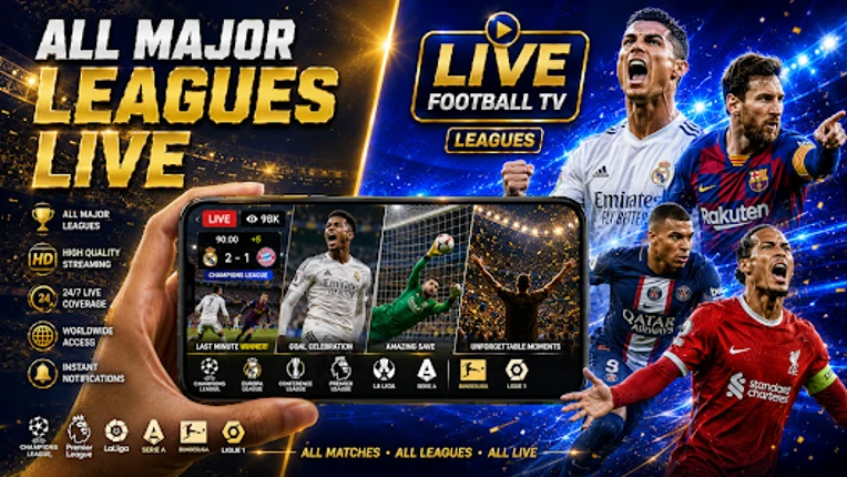 Live Football TV HD Streaming Image