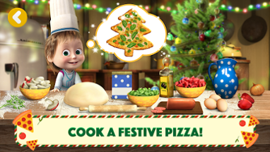 Masha and the Bear Pizza Maker Image