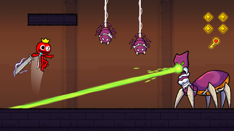 Red Stick Boy: Adventure Game Image