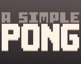 A Simple Pong Image