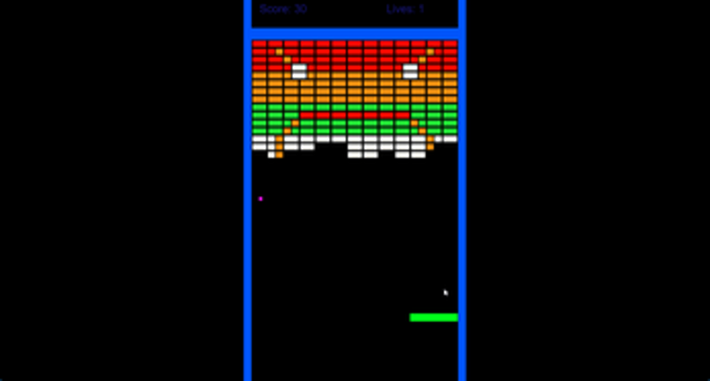 Breakout Game screenshot