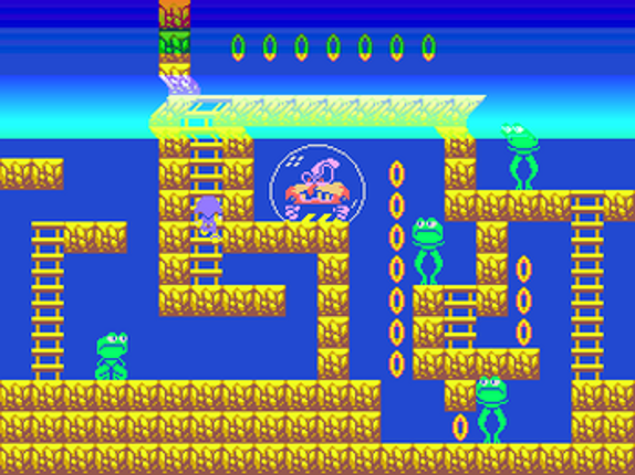 Dr. Robotnik transforma todo mundo em sapo screenshot