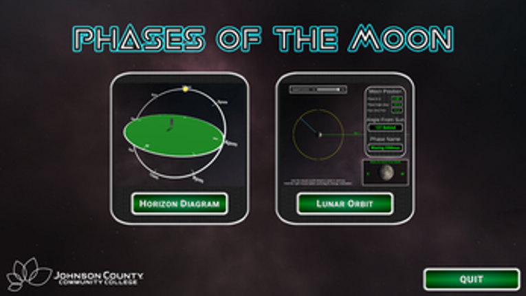 Lunar Phases Simulator screenshot