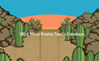 Wild West Rootin Tootin Cowboys Image