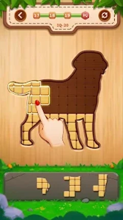 Block Puzzle - Wood Jigsaw Image