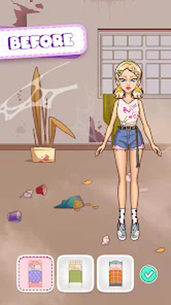 DIY Paper Doll Dress Up screenshot