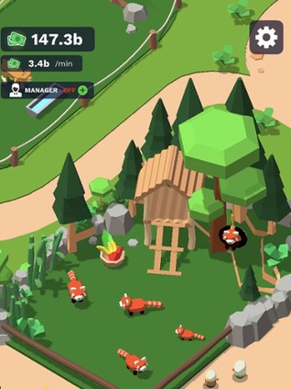Idle Zoo Tycoon 3D screenshot