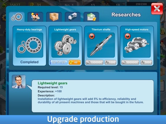 Industrialist - My factory screenshot