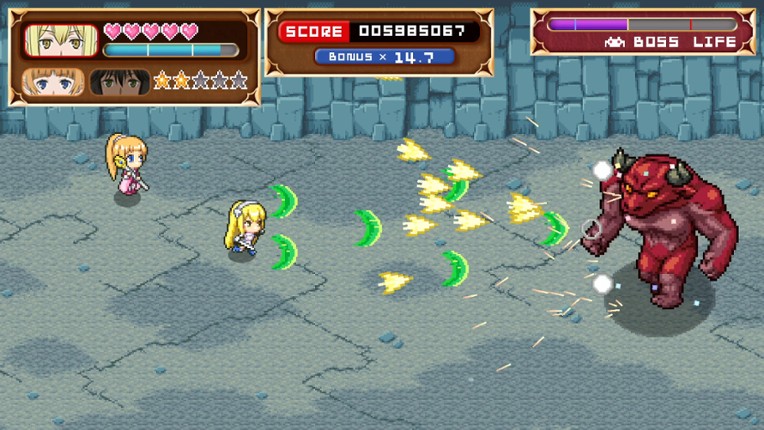 Is It Wrong to Try to Shoot 'em Up Girls in a Dungeon? screenshot