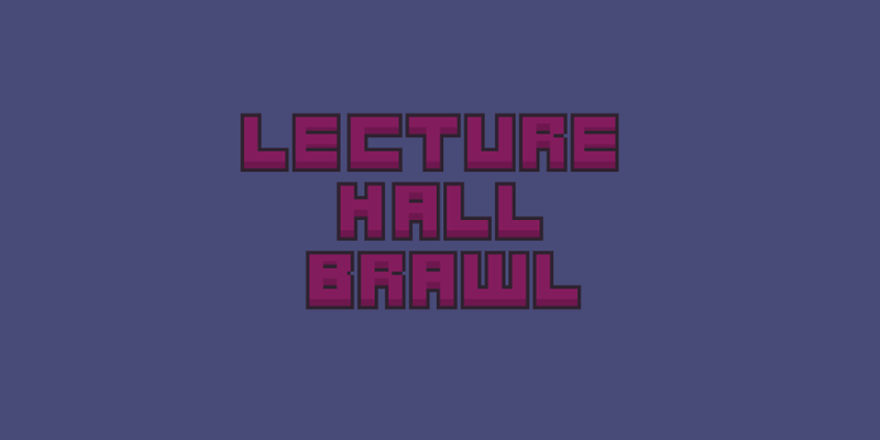 Lecture Hall Brawl Game Cover
