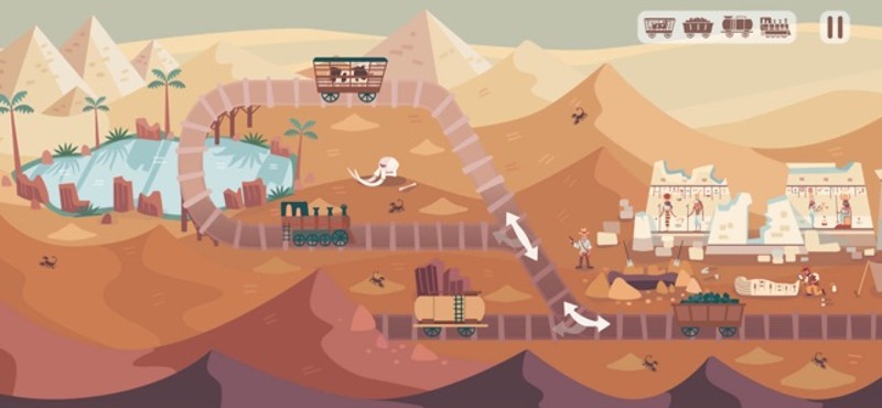 Logic Train: Railway Puzzle screenshot