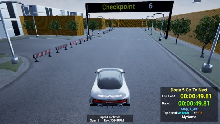 Maze Workout - Urban Lost Solo Car Racer screenshot