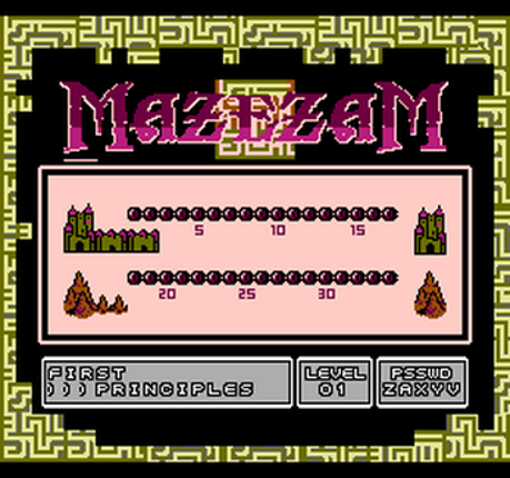 MazezaM for NES screenshot