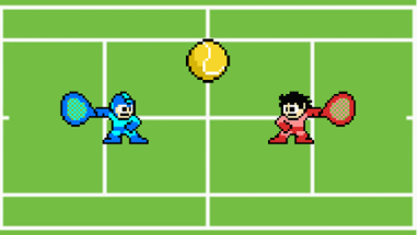 Mega Man Tennis Image