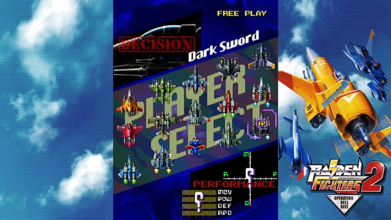 Raiden Fighters 2: Operation Hell Dive screenshot