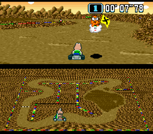 Super Mario Kart screenshot