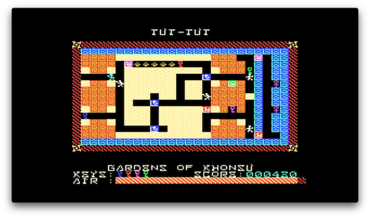 Tut Tut for MSX Game Cover