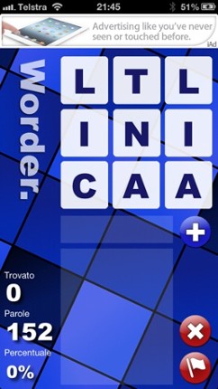 Worder Italiano Free screenshot