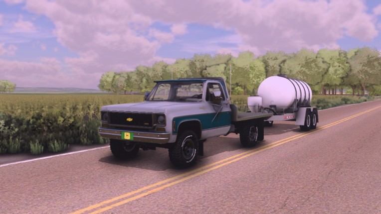 1974 chevy k30 single rear wheel flatbed Image