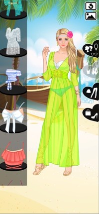 Beat the sun dress up game screenshot