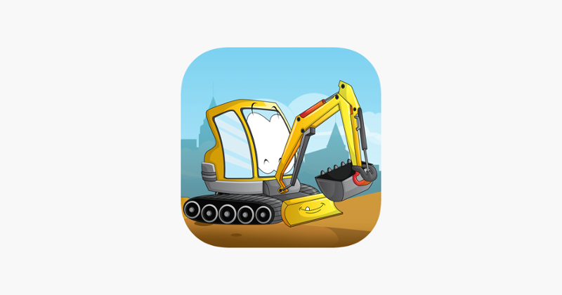 Big machines and trucks puzzles for young boys Image