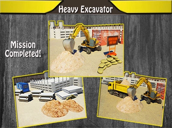 Excavator Simulator 3D - Drive Heavy Construction Crane A real parking simulation game screenshot