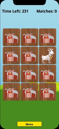 Farm Animal Picture Match screenshot
