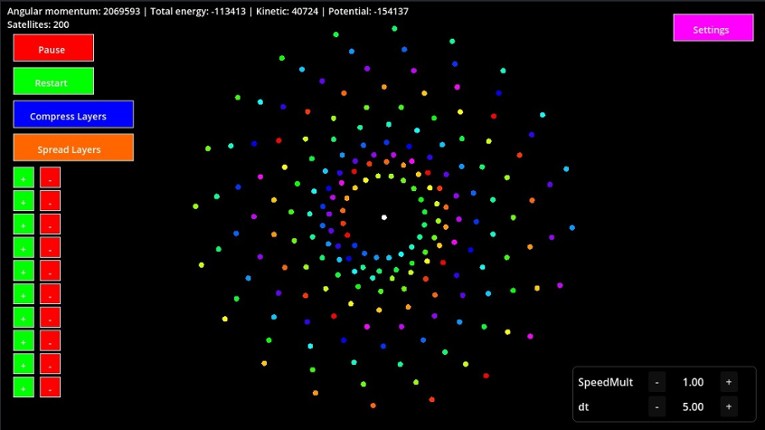 Galaxy Simulation Image