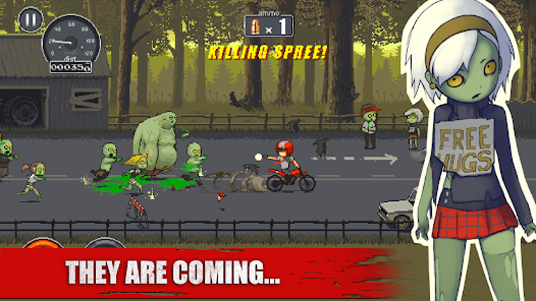 Dead Ahead: Zombie bike racing screenshot