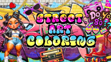 Street Art-Color by number Image