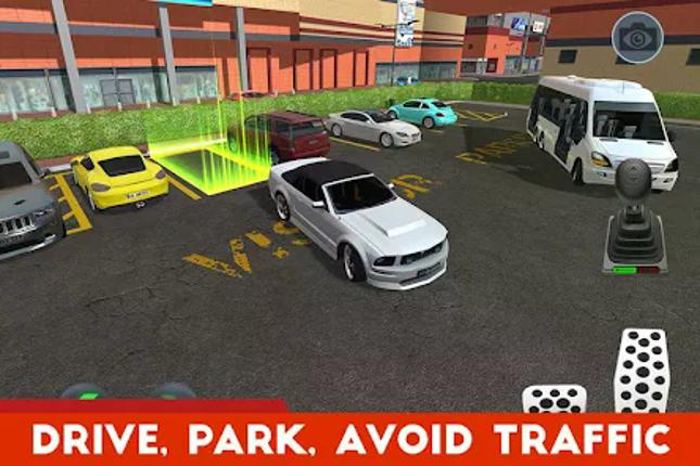 Shopping Mall Parking Lot Image