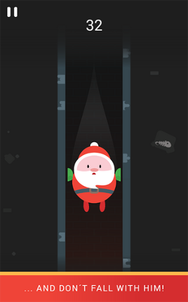 Santa on Fire Image