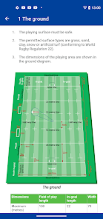 Laws of Rugby screenshot