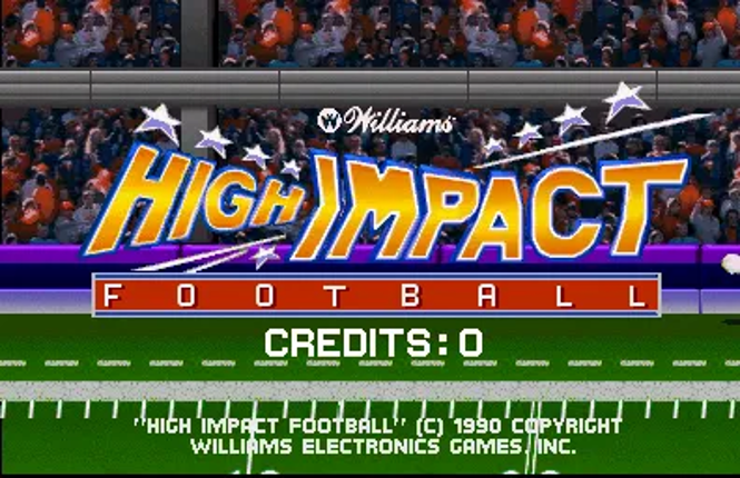 High Impact Football Image
