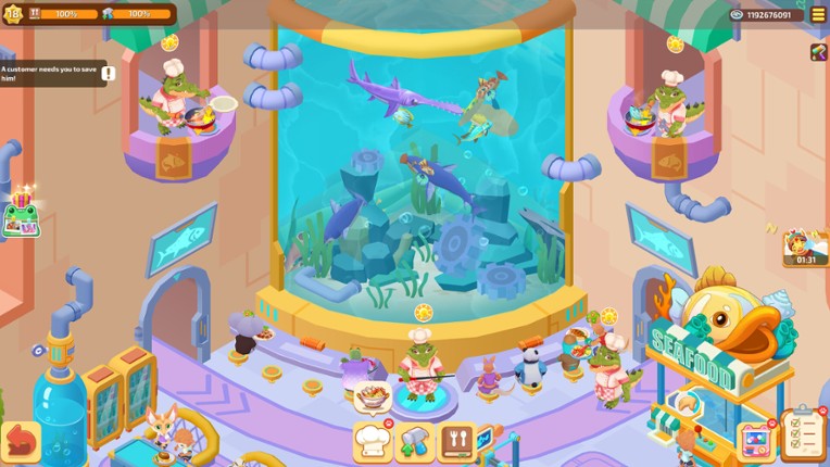 Idle Animal Plaza screenshot