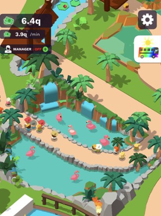 Idle Zoo Tycoon 3D screenshot
