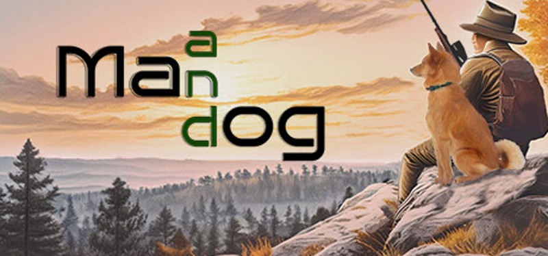 Man and Dog Image