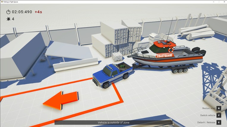 Parking in Tight Spaces screenshot