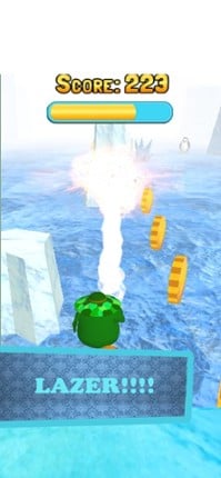 Penguin Run 3D HD Image